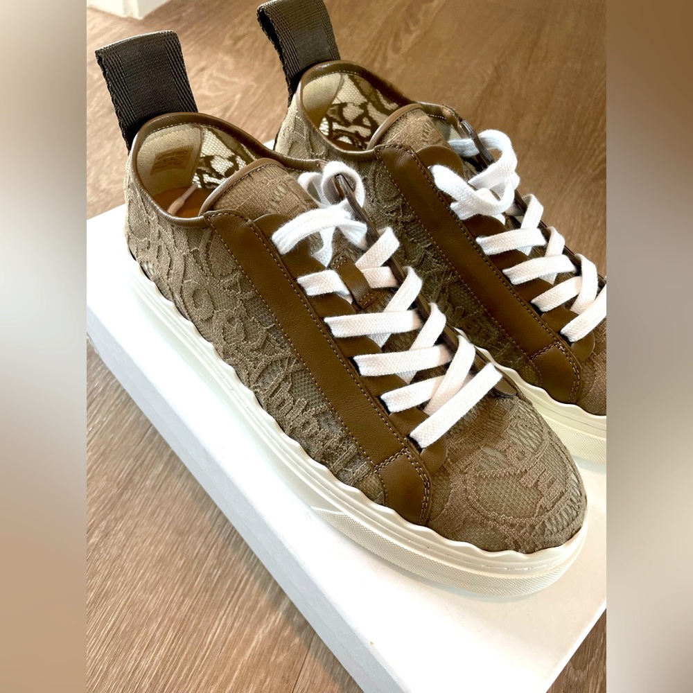 Chloe Lace Lauren Sneakers-size 41
